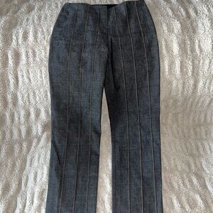 Poleci Charcoal Pinstripe Trousers